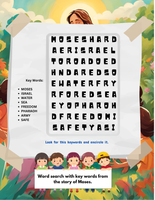 Bible Heroes Coloring Adventure - Moses Story and Activities