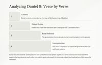 The Vision of Daniel 8: The Ram and the Goat