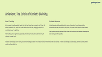 Lesson 4: Exploring the Catholic Church: Council of Nicaea and Early Councils