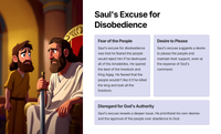 1 Samuel 15 - Saul se ongehoorsaamheid en verwerping
