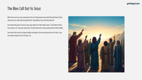 GFG Curriculum- Grade 2 -Term 1 – Week 1 - Jesus Heals