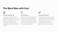 John 1:1-18 - The Word Became Flesh