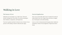 Ephesians 5: A Study in Christian Living