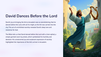 2 Samuel 6 - Die ark na Jerusalem gebring