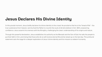The Bread of Life: Exploring John 6:25-71