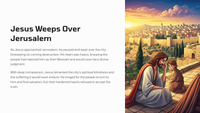 Lukas 19:28-48 - Die triomfantlike intog van Jesus in Jerusalem 