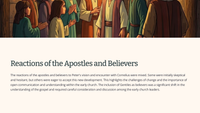 Acts 11 - The Gospel Spreads to the Gentiles