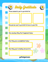 Gratitude Journal for Kids