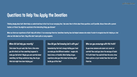 Daily Devotions #8 - God Holds Your Hand A Devotion for Kids