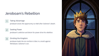 The Divided Kingdom: 1 Kings 11