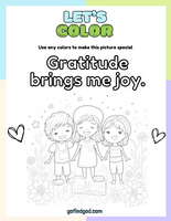 Affirmations from God - A Coloring Book of Gratitude & Praise
