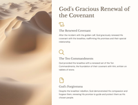 Deuteronomy 9 - God's Faithfulness and Our Response