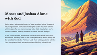 Exodus 24 - A Covenant Sealed with God