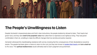 Zechariah 7 - Fasting and Justice in God's Kingdom