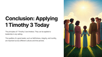 Introduction to 1 Timothy 3