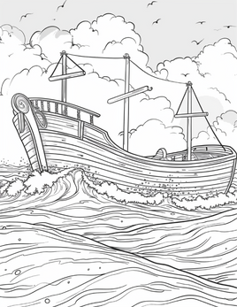 Bybelse_Schip_in_Storm_Bybelkleur