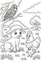 GFG Kids Stories - The Flock and the Farm –Book 3 – The Gate and the Path