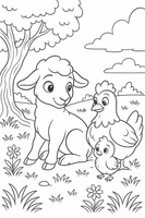 GFG Kids Stories - The Flock and the Farm –Book 3 – The Gate and the Path