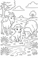 GFG Kids Stories - The Flock and the Farm –Book 3 – The Gate and the Path