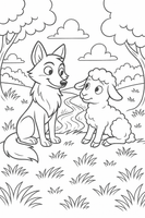 GFG Kids Stories - The Flock and the Farm –Book 4 – The Waters and the Wind