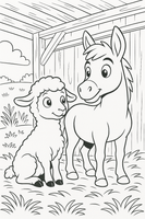 GFG Kids Stories - The Flock and the Farm –Book 4 – The Waters and the Wind