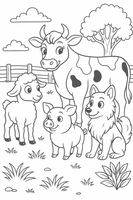GFG Kids Stories - The Flock and the Farm – Book 5 – The Flock and the Thorns