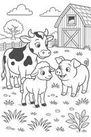 GFG Kids Stories - The Flock and the Farm – Book 5 – The Flock and the Thorns