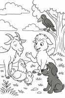 GFG Kids Stories - The Flock and the Farm – Book 2: The Fold and the Field