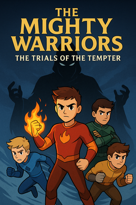 GFG Kids Stories & Coloring -  The Mighty Warriors Book 2 The Trials of the Tempter