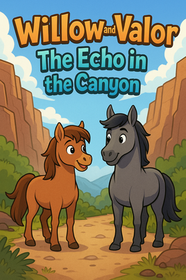 GFG Kids Books Stories & Coloring -  Willow and Valor The Echo in the Canyon