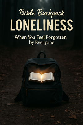 Bible Backpack: LONELINESS – When No One Seems to Notice
