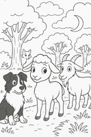 GFG Kids Stories - The Flock and the Farm – Book 6 - The Flock and the Shadows