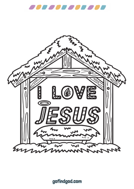 Inkleur - Ek is lief vir Jesus
