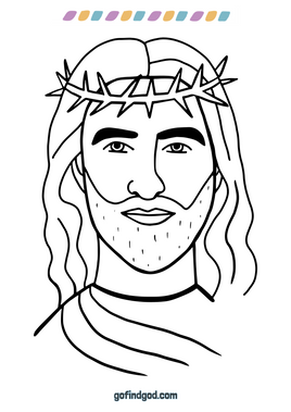 Kleurling - Jesus Kroon van Doring