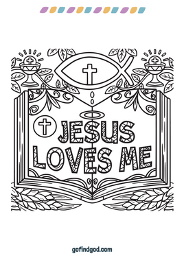 Inkleur - Jesus is lief vir my