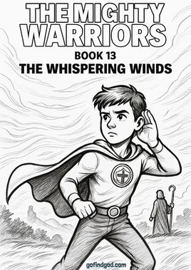 GFG Kids Stories & Coloring -  The Mighty Warriors Book The Mighty Warriors - Book 13 The Whispering Winds