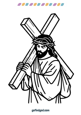 Paaskleur - Jesus dra Kruis
