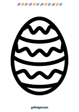 Paaskleursel - Zany Egg