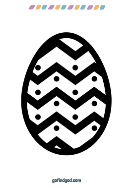 Paaskleursel - Zig Spot Eier