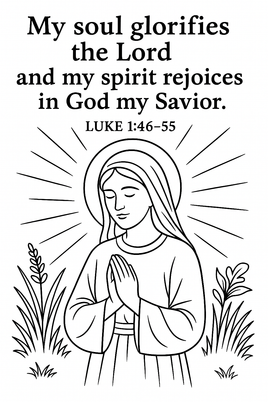 GFG Christmas Coloring -  Luke 1 46 55