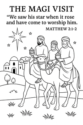GFG Christmas Coloring - Matthew 2 1 2