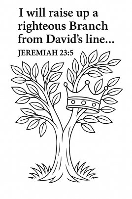 GFG Christmas Coloring - OT -- Jeremiah 23 5