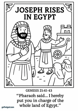 GFG Bible Book Coloring - Genesis 21 41-43