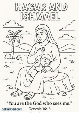 GFG Bible Book Coloring - Genesis 2 16 13
