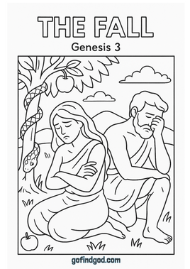 GFG Bible Book Coloring - Genesis 3