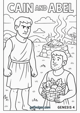GFG Bible Book Coloring - Genesis 4