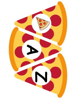 Role-Play - Pizza Shop Theme - Alphabet AZ
