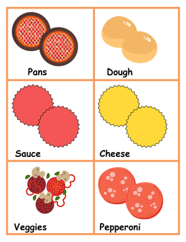 Rolspel - Pizzawinkel-tema - Pizzabestanddele