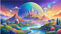 Animated Biblical Digital Landscapes - New Testament (Set 1)