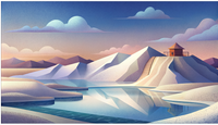 Animated Biblical Digital Landscapes - New Testament (Set 1)